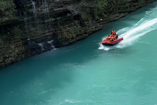 2-Hours Shared Wild Vjosa Jet Adventure - The Great Cave of Petranik