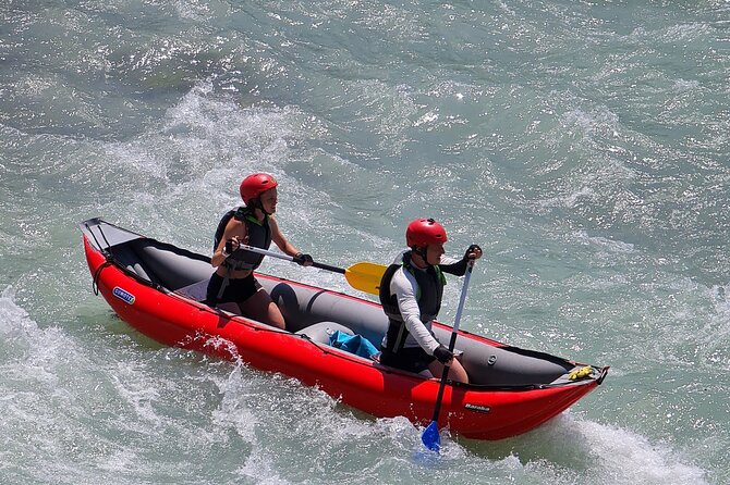 Amazing Rafting Experience at Last Wild Vjosa River of Europe in Permet, Albania - Swimming, rocks, and the quieter stretches