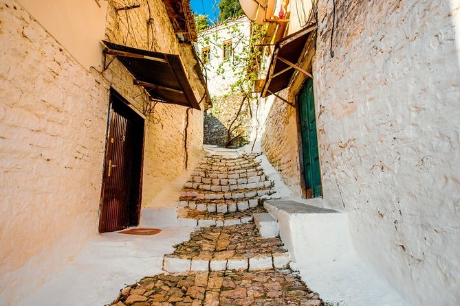 Apollonia and Berat UNESCO tour from Tirana - Mangalem and Gorica, Berat’s famous windows