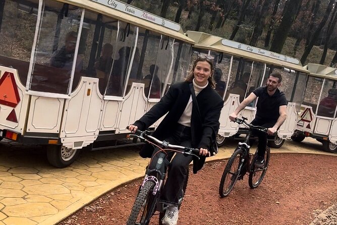 Bike Tour Tirana - 3 Times a Day - VisitAlbCom - The Pyramid, from communist museum to new cultural use