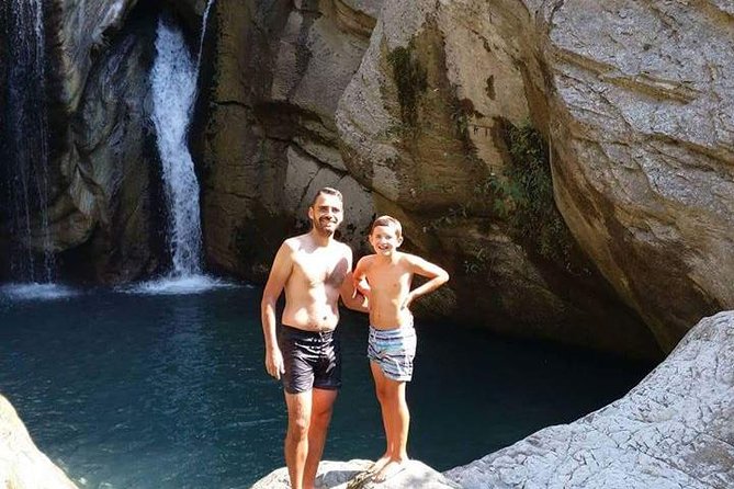 BOGOVA WATERFALL & WINERY TOUR from Berat by 1001 AA - Arriving at the 20-meter waterfall