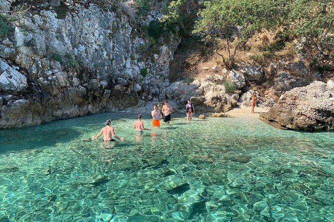Discover Sazan Island, Haxhi Ali Cave, and Karaburun Hidden Gems - Seeing Karaburun’s bunkers from the boat
