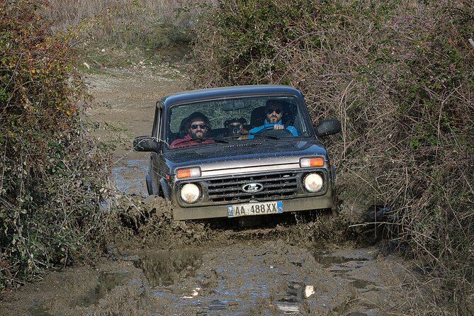 Drive a 4x4 Off-Road in the Tirana Valleys - A picnic beside old olive trees