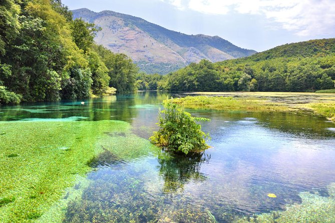 Experience Blue Eye , Lekuresi Castle and Taste Traditional Albanian Wine - The Blue Eye: cool air, clear water, and a short walk