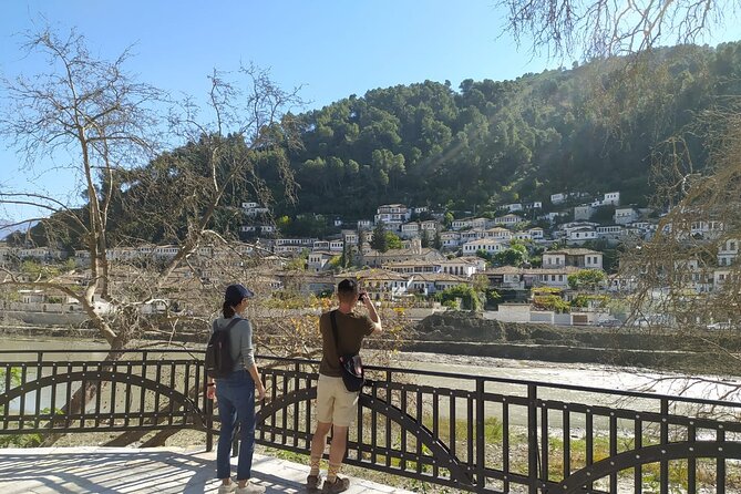From Tirana; Semi - Private Day Trip to Berat & Belsh Lake - Gorica Bridge and the view of the 1001 windows