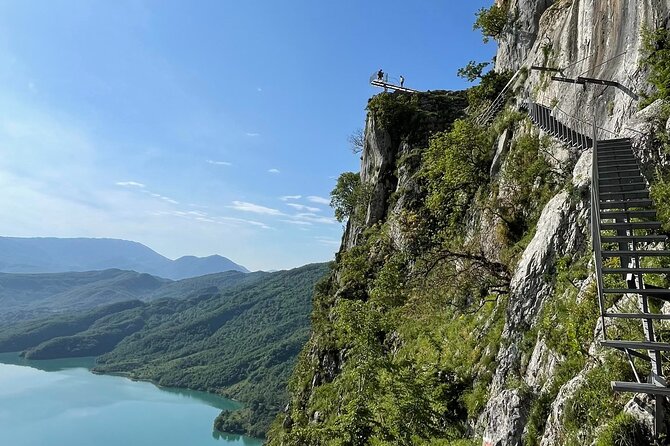 Full-Day Guided Tour to Lake Bovilla, Albania - The Rock of Bovilla adds some effort