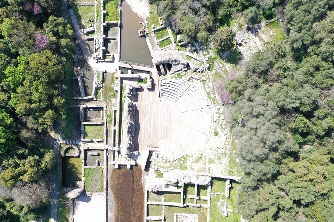 Full Day Tour: Butrint National Park, Ksamil, Blue Eye and Lekursi Castle - The Blue Eye: bright water and a dark center