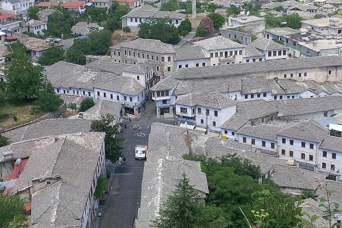 Gjirokastra- The Stone City & Blue Eye- The monument of Nature. - Gjirokastër Castle and its mountain views