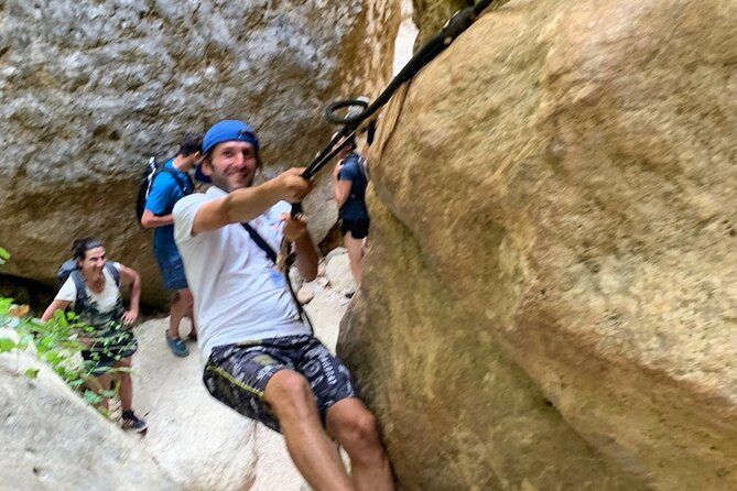 Gorge Walking & Rock Scramble The Canyon of Gjipe - Gjipe Beach: one hour by the Ionian Sea