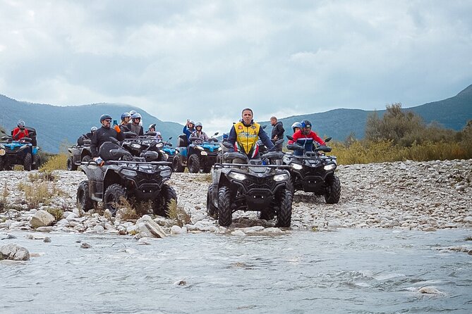 Half day Quad Adventure at Vjosa National Park in Permet - Starting at Villa Përmet on Rruga 13 Shtatori
