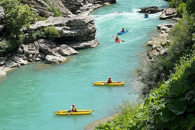 Kayaking in Vjosa River,Albania Kayak Permet,Gjirokaster (ARG) - Key points to know before you book