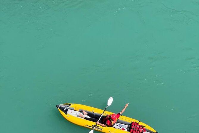 Kayaking in Vjosa River,Albania Kayak Permet,Gjirokaster (ARG) - Who will enjoy this river trip most?