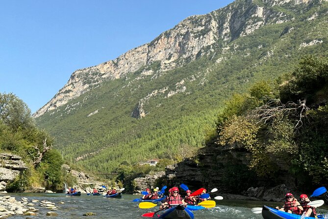 Multi Day Kayaking In Vjosa River ,Camping -6 Days - Day 5: The Drinos River finish