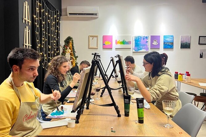 Paint and Wine - Authentic Art Workshop in Tirana - What the $39.76 price covers