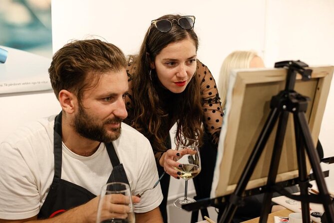 Paint and Wine - Authentic Art Workshop in Tirana - Arriving at Tirana Colour Wine on Alqi Boshnjaku 32