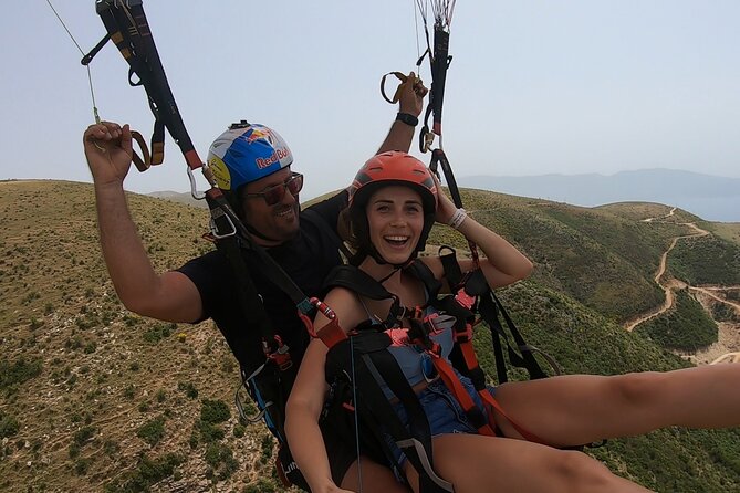 Paragliding Fly Tandem Vlora - The tandem flight from Shashic Mountain