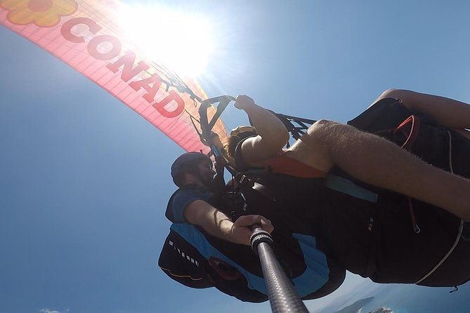 Paragliding in Vlore - Taking off above Vlore from Shashice