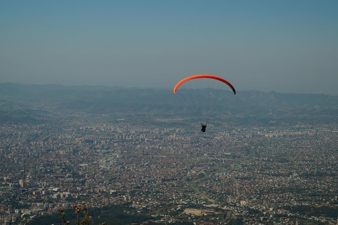 Paragliding Tandem Experience From Dajti Mountain - Finding the launch area near the mountain top