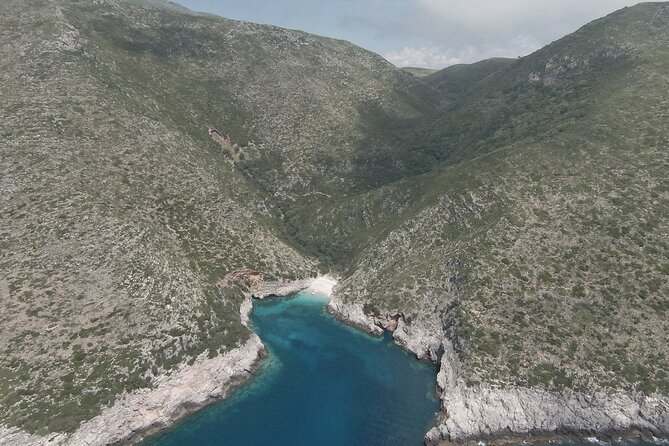 Private 6 H Boat Dafina Bay & Bear's Bay - Haxhi Ali Cave and the first swim