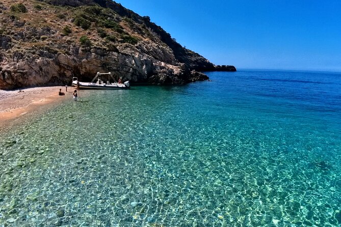 Private Full Day Boat Expedition to Grama Bay - The Western Side of Karaburun, Two Hours of Coastline