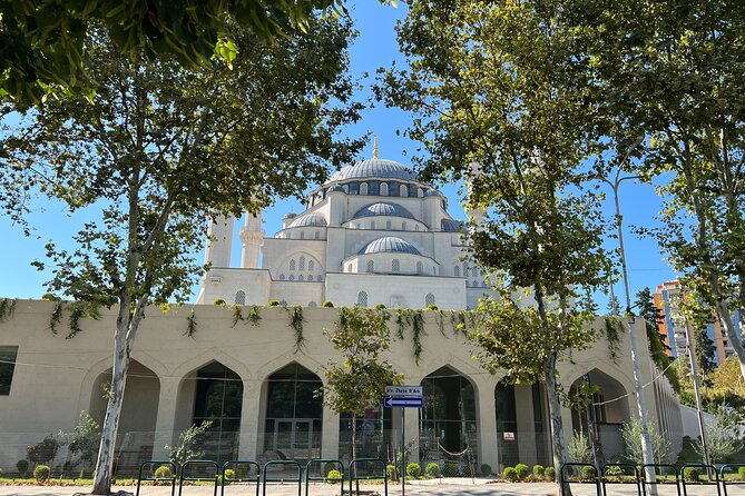 Quick Tour of Tirana - Namazgah Mosque and Saint Paul Cathedral