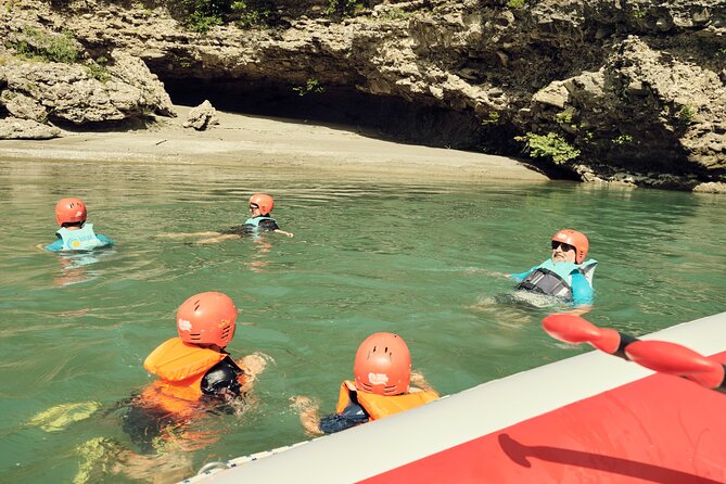 Rafting Tour in Vjosa Wild River National Park - Badlonjë rapid and the change from calm to lively