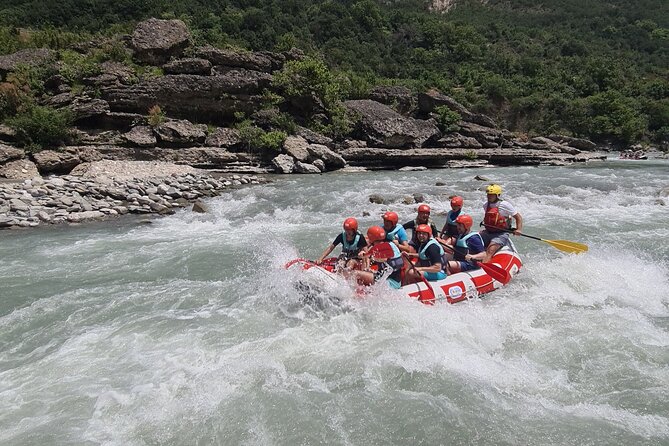 Rafting Tour in Vjosa Wild River National Park - Swimming, cliff jumps, and the quiet sections