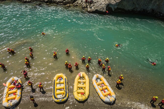 Rafting Vjosa River Gjirokastër Albania ARG - The real starting point is Qilarisht, near Përmet