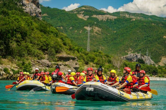 Rafting Vjosa River Gjirokastër Albania ARG - What the rafting itself feels like