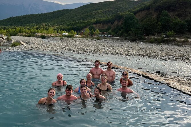 Sarande: Permet 4x4 Tour, Rafting and Thermal baths - Lunch and local time in Permet