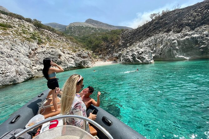 Secret Blue Gem Cave & Grama Bay Boat Tours Vlore - Dafina Cave and the Karaburun coves