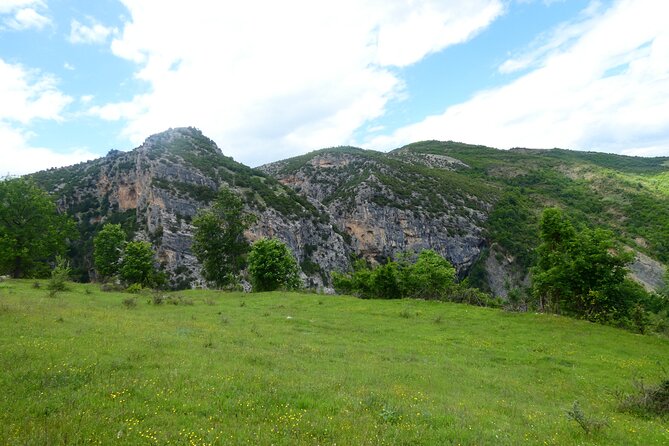 SOTIRA WATERFALL HIKING/TREKKING from Berat by 1001 Albanian Adventures - Summer conditions and the canyon