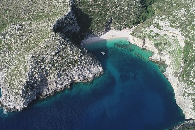Speed Boat Tour to Vlore's Secret Blue Cave at Grama Bay - Smuggler’s Bay adds a canyon stop