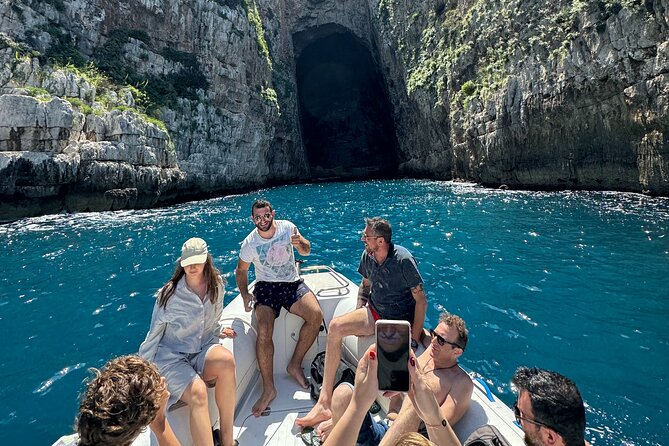 Speed Boat Trip to Karaburun, Haxhi Ali Cave and Sazan Island - Sazan Island: beach, military remains, and limited shade