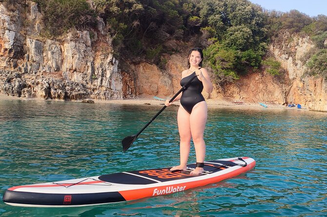 Stand Up Paddle-boarding around Ksamil islands (3 times a day) - Paddling toward the Ksamil islands