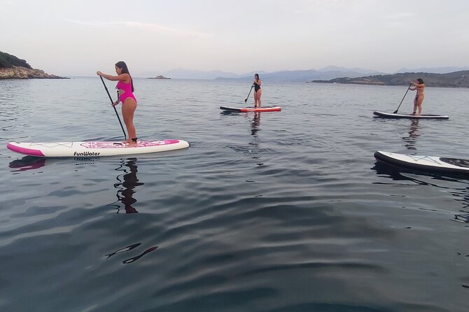 Stand Up Paddle-boarding around Ksamil islands (3 times a day) - A guide who adds more than basic instruction