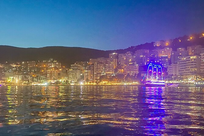 Sunset Saranda and Night City Glow Kayak or Sup Tour - Returning under Saranda’s city lights