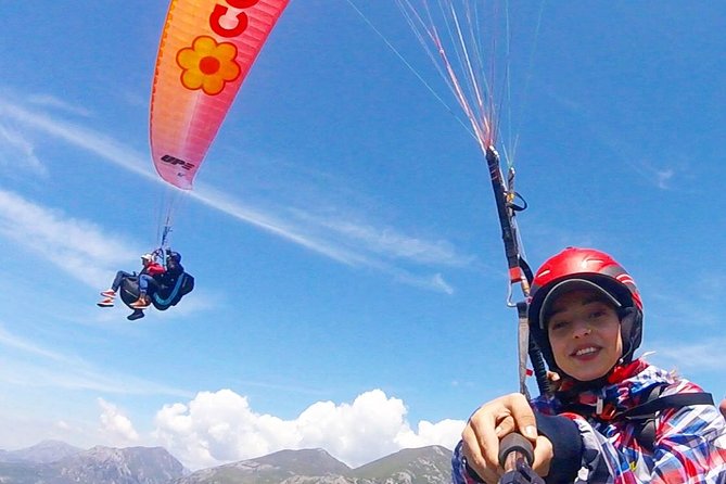 Tandem Paragliding Dajti Tirane Albania - From Dajti Express to the takeoff site