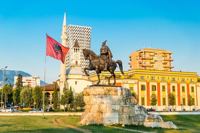 Tirana Bike Tour, History, Culture and Visit to Artificial Lake - Mother Teresa Square: a quieter civic space