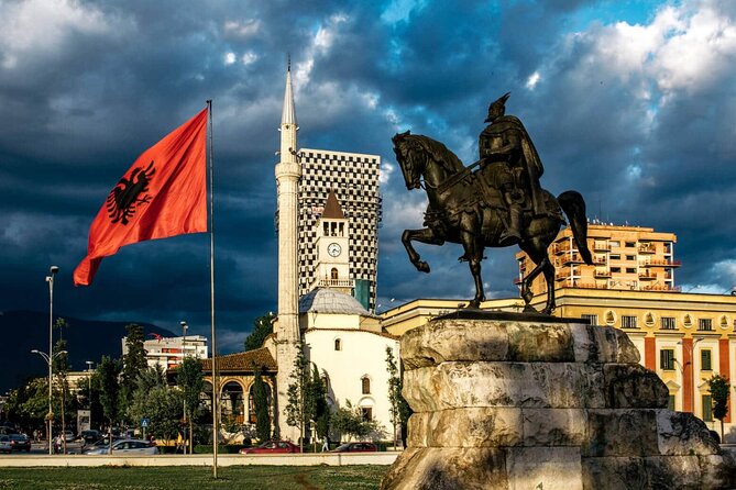 TIRANA Walking Tour: Discover the ever-changing capital city - The Clock Tower and its 90-step climb