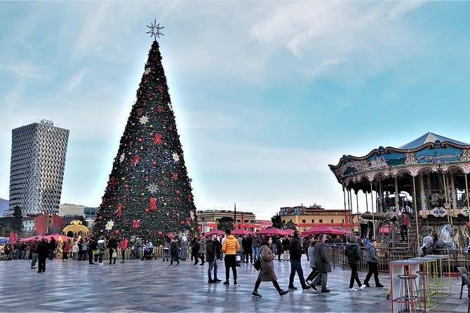 Tirana Walking Tour, Extra Virgin Olive Oil and Raki Tasting - The Italian-planned boulevard