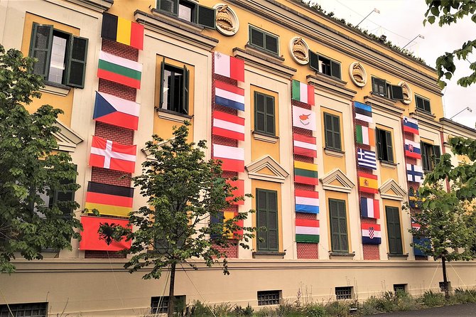 Tirana Walking Tour, Extra Virgin Olive Oil and Raki Tasting - The Pyramid and Albania’s Communist memory