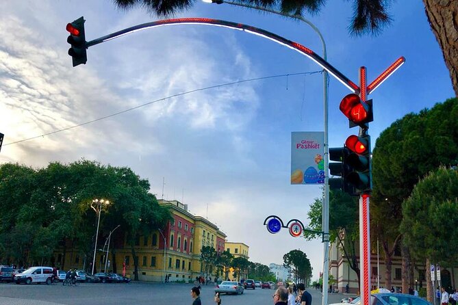 Tirana Walking Tour: History, Culture &Gems by a Passionate Guide - The Pyramid, Postbllok, and the difficult communist past