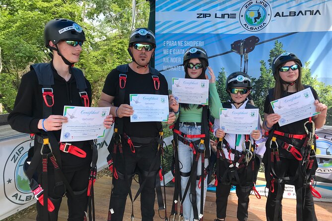 Tirana Zipline Adventure in Petrelë – Albania’s First Zipline - Safety, age limits, and body-weight rules