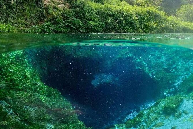 Tour to Blue Eye and Lekursi Castle from Saranda - The Blue Eye: Albania’s hypnotic natural spring