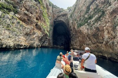 Speed Boat Trip to Haxhi Ali Cave and Karaburun Peninsula