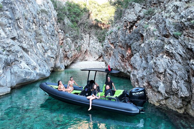 Vlore Speedboat Tour to Dafina Bay & Haxhi Ali Cave - St. Vasil Beach is the main leisure break