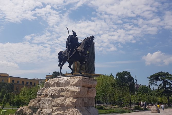 Walking Tour of Tirana - The Pyramid of Enver Hoxha