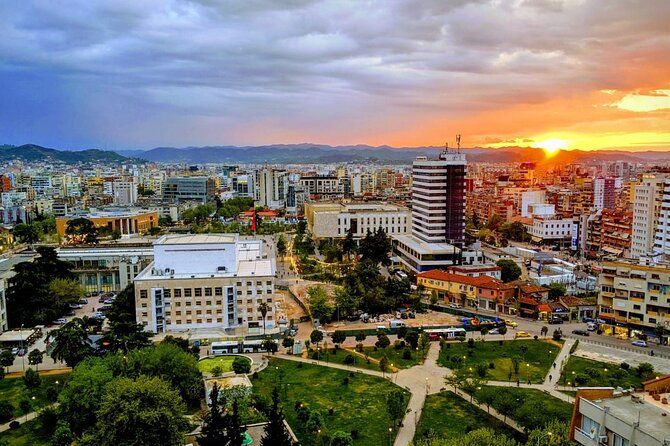 Walking tour of Tirana; History & Culture - Blloku shows the city after communism