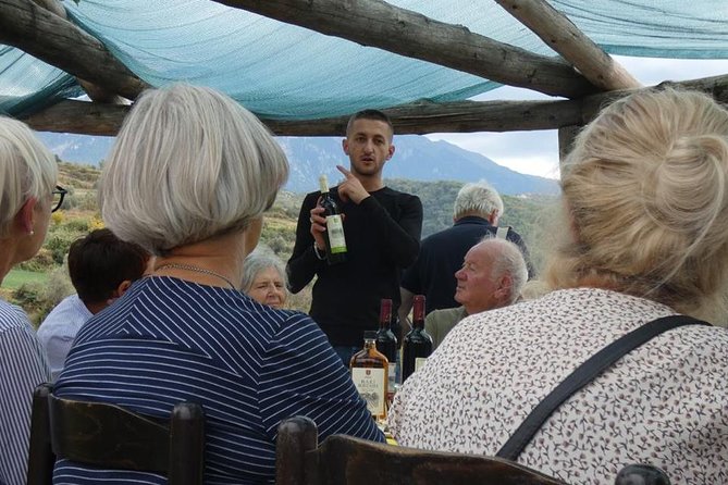 Winetasting tour in Alpeta winery - Roshnik village by 1001 Albanian Adventures - The rakija tradition adds a local twist